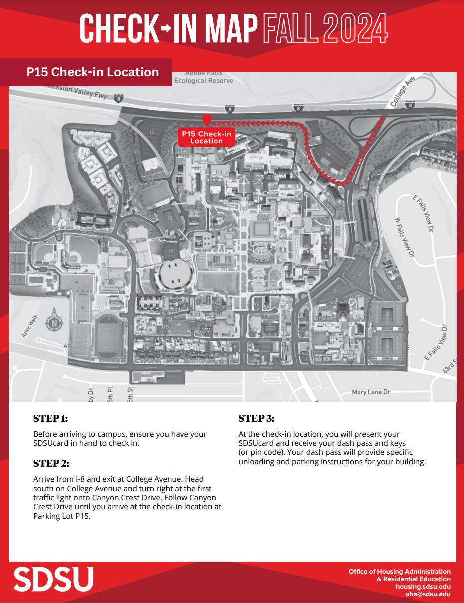 P15 Check-In Map