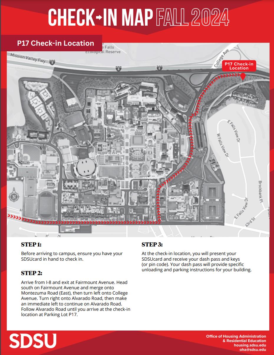 P17 Check-In Map