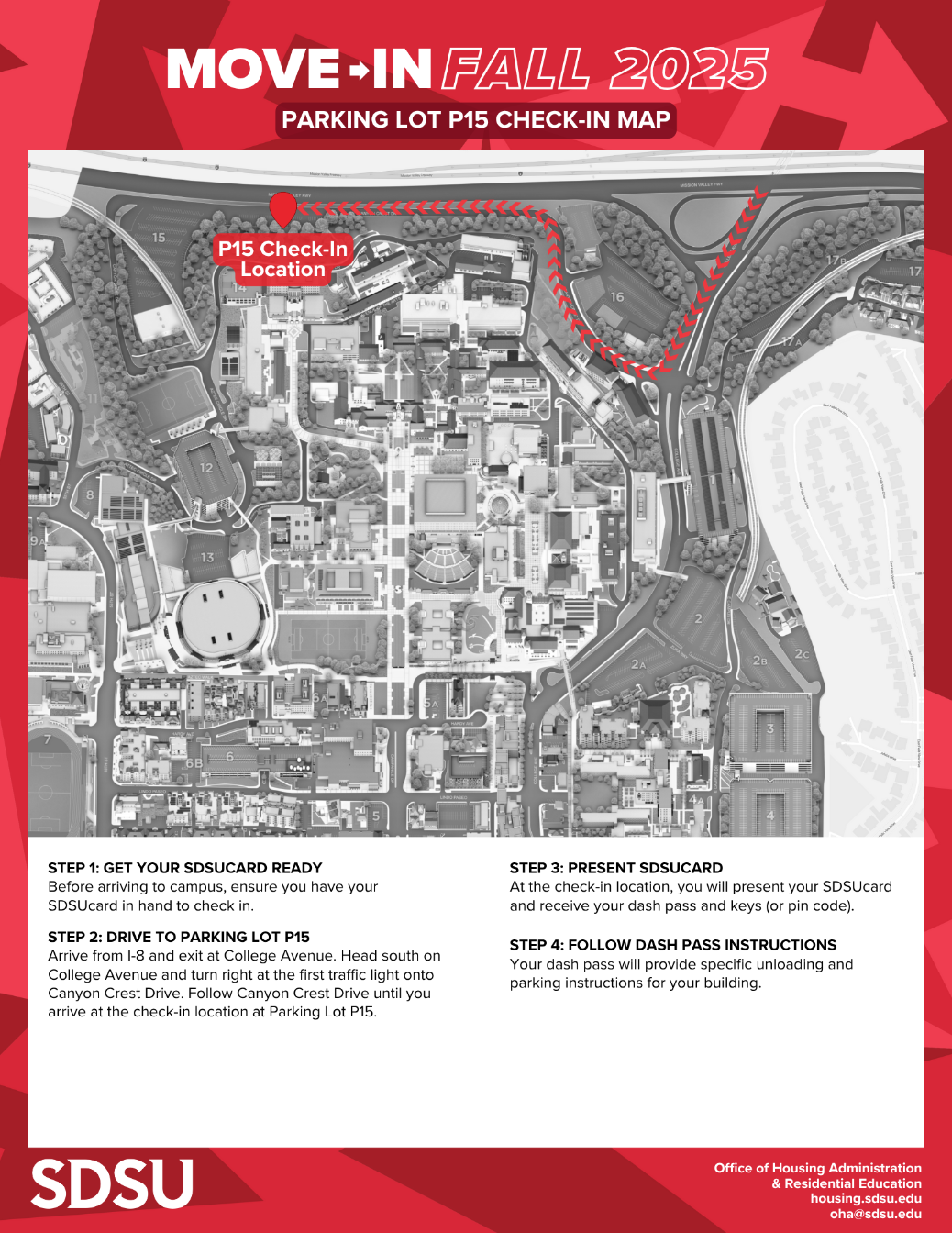 P15 Check-In Map