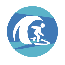 bike surf icon